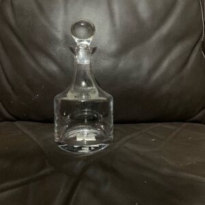 Mikasa Clear Crystal Decanter Bottle